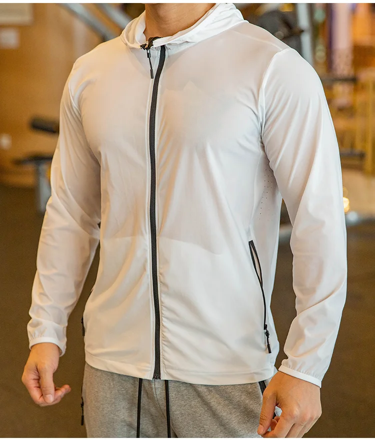 Outdoor Sports & Fitness Men's Quick Dry Jacket Men's Fitness Apparel