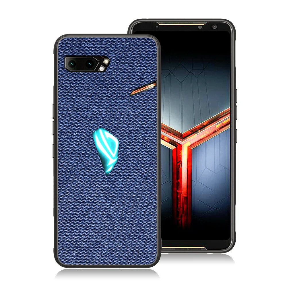 Чехол для телефона Asus ROG Phone2 zs660KL, тонкий мягкий ТПУ чехол для задней панели, Прошитый краями, чехол для Asus ROG Phone II zs660kl Coque