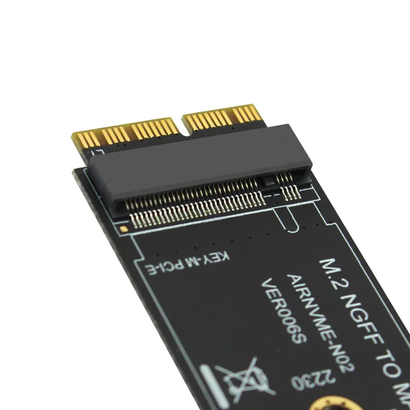 M.2 NVME SSD адаптер для MacBook Air Pro retina 2013- NVME/AHCI SSD комплект для A1465 A1466 A1398 A1502
