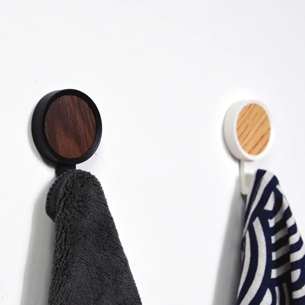 2 шт./компл. без перфорации деревянная вешалка для одежды крючок настенная крюк