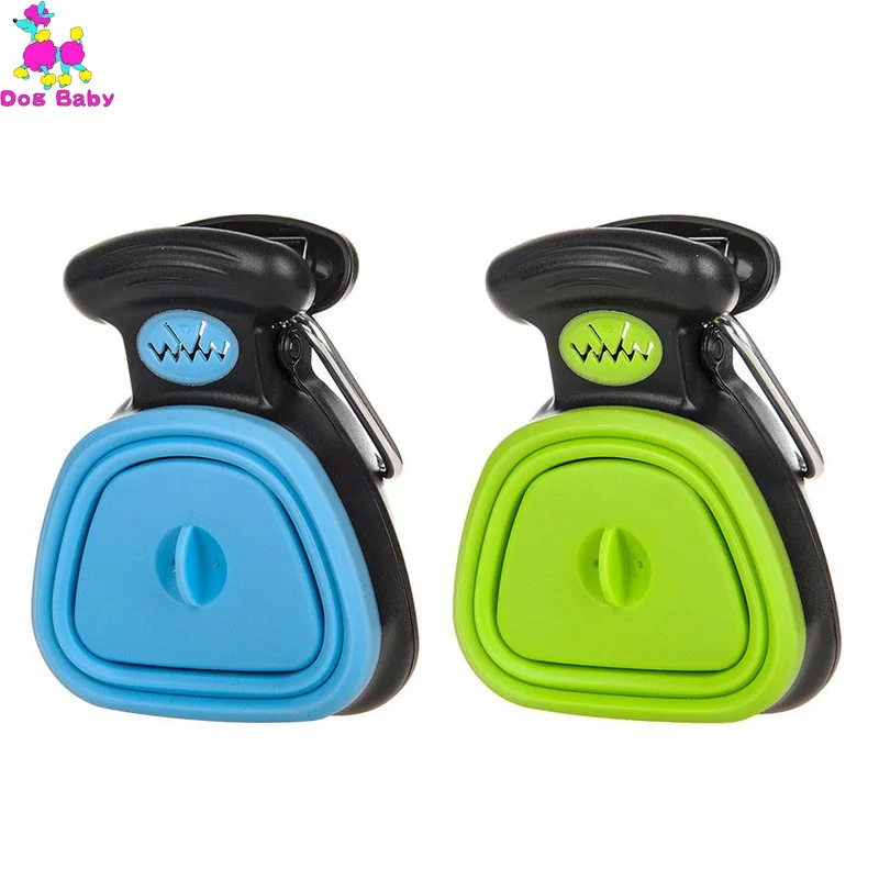 

1PC Dog Pet Travel Foldable Pooper Scooper Poop Scoop Easy Clean Pick Up Excreta Cleaner Green/Blue/Yellow/Red DropShipping