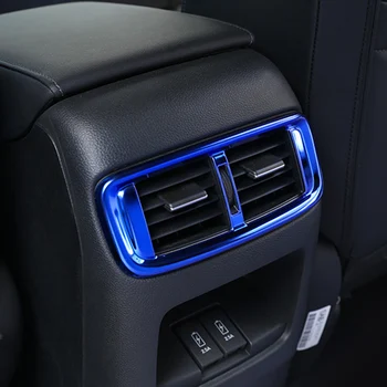 

Car Accessories Rear Row AC Vent Frame Trim For Honda CRV 2017 2018 2019 accessories CarStyling