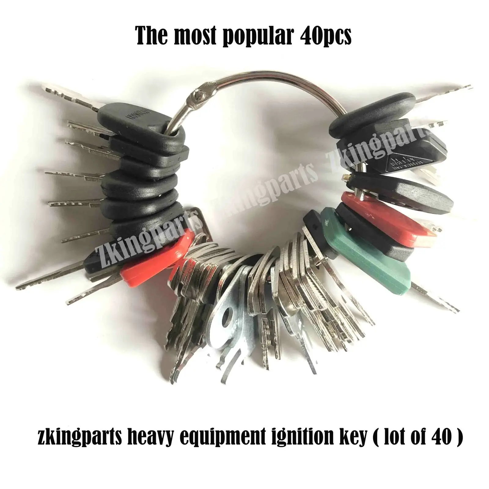 

40 ключей тяжелое оборудование машины строительное оборудование Мастер Ключ зажигания Набор