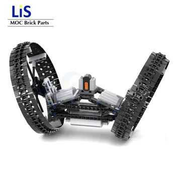 

340Pcs Technic MOC Bricks Parts Building Blocks Star Space Wars Hailfire RC V2 Compatible with MOC-32246 for the Boys Toys