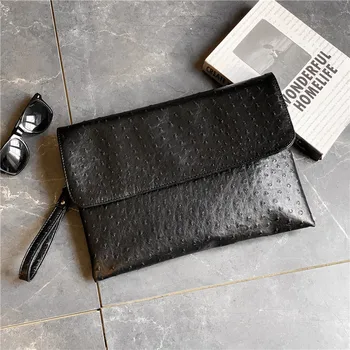 

2020 New Style Men Korean-style Mass Business Clutch Crocodile Pattern Genuine Product Handbag Male Wallets Summer Fashion Bags
