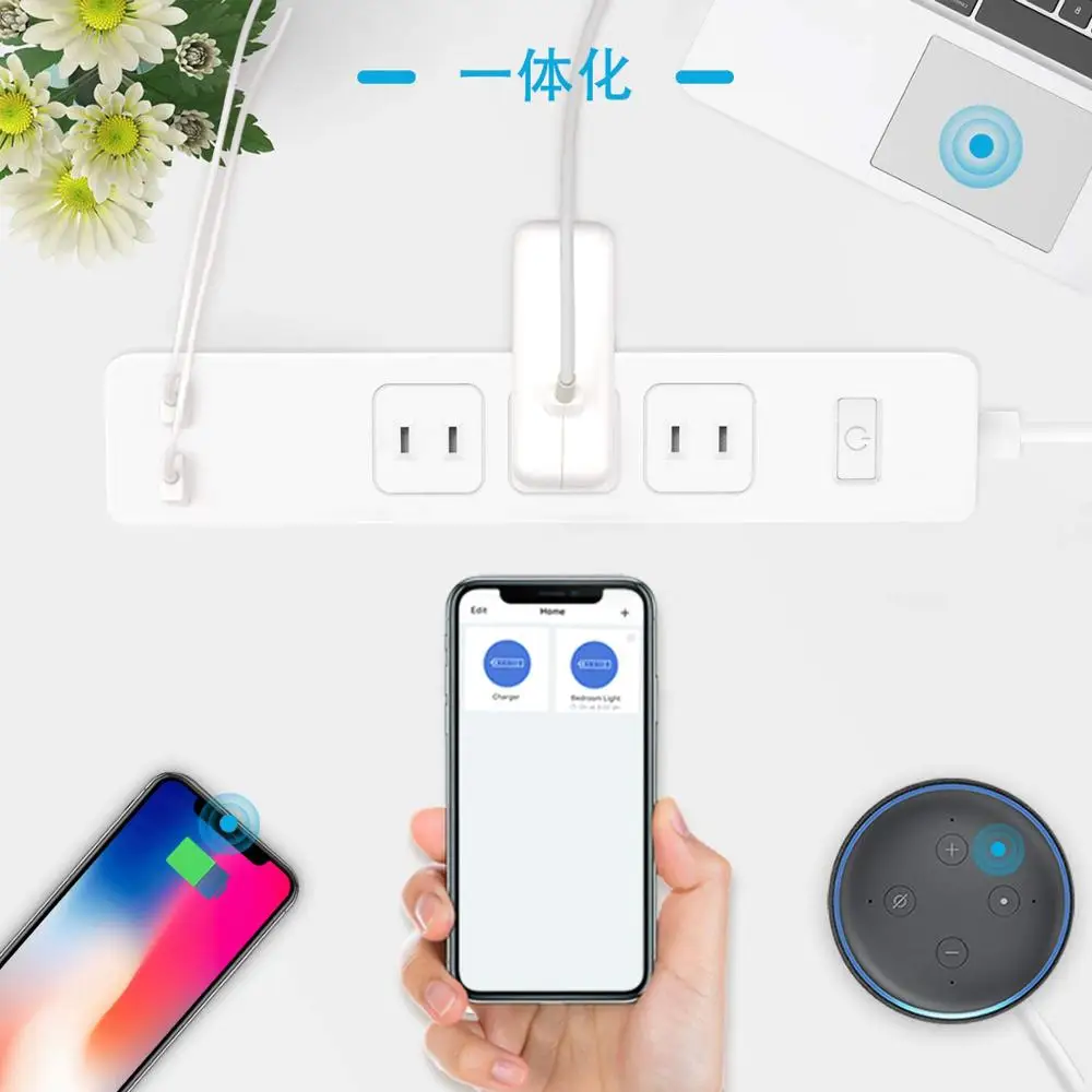 Смарт Стабилизатор Wi Fi поддержка Alexa и Google Assistant IFTTT SmartThings дистанционное