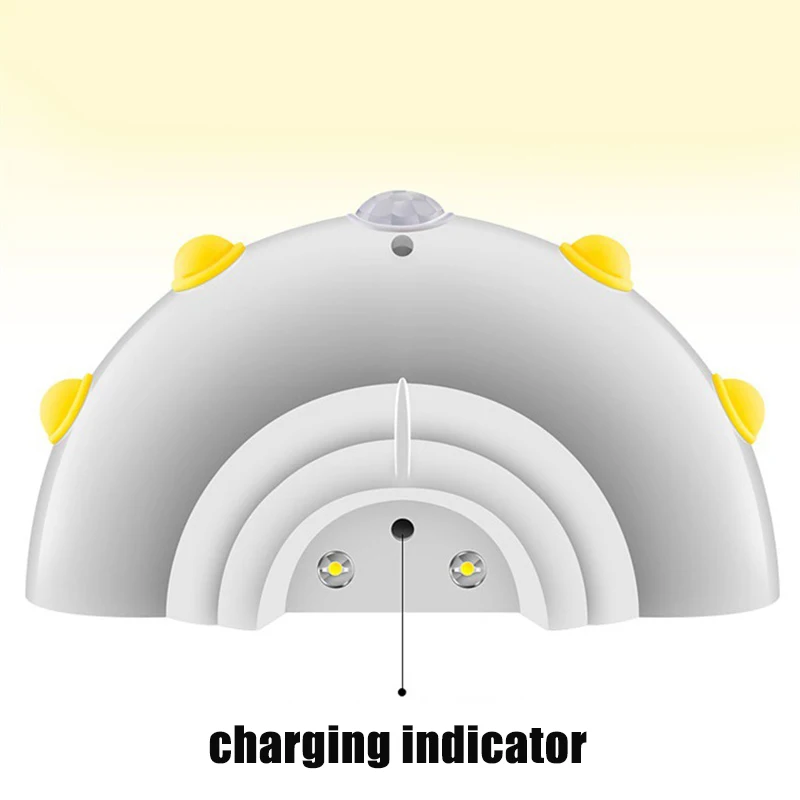 LED Small Night Induction Lamp Charging Remote Control Indicators Bedside Lamp Bedroom ALI88