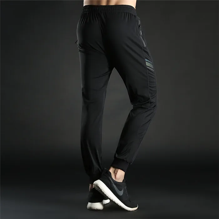 Спортивная обувь для бега, штаны для мужчин, спортивные штаны, тонкие упражнения для брюк, эластичные дышащие быстросохнущие спортивные штаны