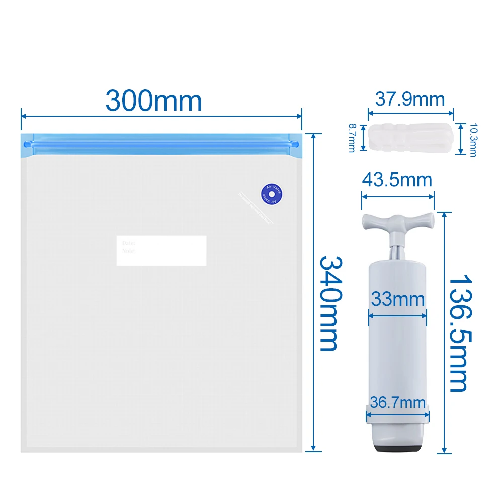 Kingroon 3d Impressora Pla Abs Tpu Filamento Bolsa de Vácuo de Armazenamento Secador de Filamento Safekeep Umidade Resistente Peças de Impressora 3d - Imagem 3
