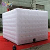 White Inflatable Photobooth Kiosk / 3x3x2.4M Inflatable Photo Booth Cabin Tents - BG-A0693-5 5