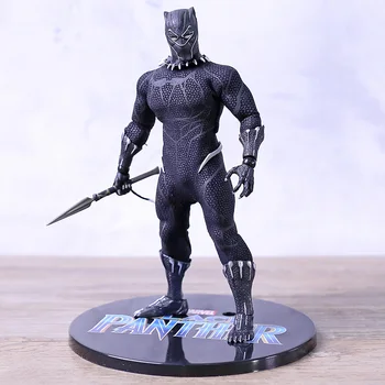 

One 12 Black Panther Action Figure Black Panther Batman Superman Action Figure Model Toys Doll For Gift