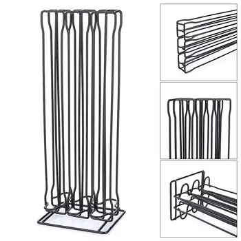 

Unrotatable Coffee Capsules Shelf Black Dining & Bar Home Decor Stand Coffee Capsules Rack Capsules Coffee Pods Holder
