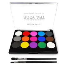 Комплект краски для лица для детей, профессиональная качественная краска для лица и тела, гипоаллергенный Безопасный и нетоксичный, легко окрашивается и моется