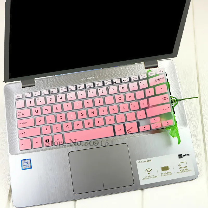 Пылезащитный силиконовый чехол для клавиатуры ноутбука 13 3 дюйма ASUS ZenBook UX331UA U3100 UA