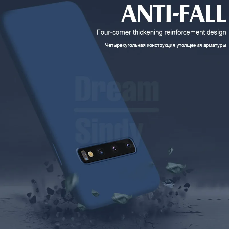 Liquid Silicone Soft Case For Samsung Galaxy S20 Ultra Note 10 Plus 9 8 S10 S10E S9 S8 Full Shockproof Cover Protective Cases Liquid Silicone Soft Case For Samsung Galaxy S20 Ultra Note 10 Plus 9 8 S10 S10E S9 S8 Full Shockproof Cover Protective Cases