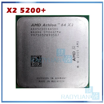 

AMD Athlon X2 5200+ 2.7GHz Dual-Core CPU ADO5200IAA5DO AD0520BIAA5DO ADO5200IAA5DU ADO5200IAA5DD Processor Socket AM2 940pin