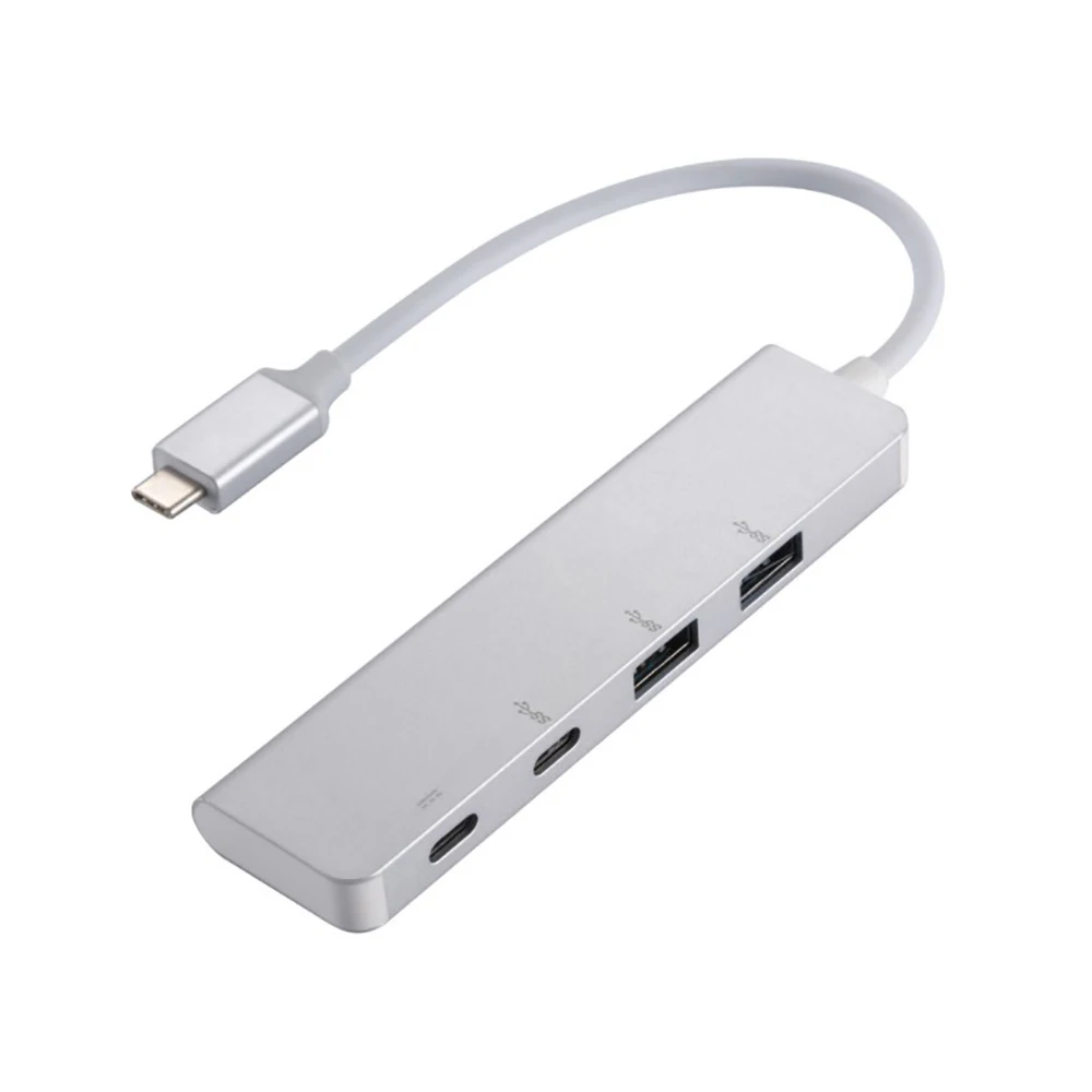USB-C Type-C до 2 портов USB3.0 HUB &amp Dual Female Multiport адаптер док-станции для ноутбука Macboook |