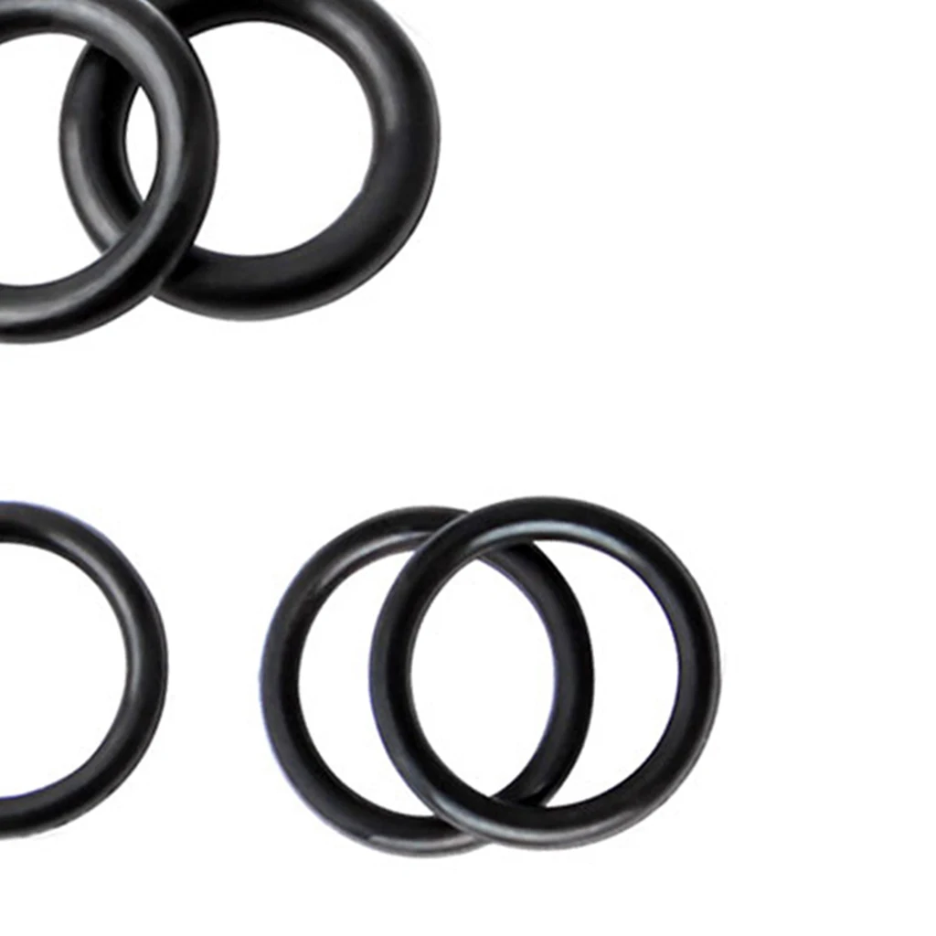 6 Pieces Nitrile Bicycle Brake Bolts Spacer Mountain Bike Sealing O-ring Road Bike Parts Washers Gasket Cycling Accessories