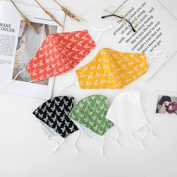 

High-Elasticity Soft Protective Face Mask Outdoor Fashion Windproof Facial Cover Anti -dust Insect-proof Printed Mouth Masks