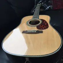 Акустическая гитара ручной работы 41 дюймов D гитара ra acustica натуральный твердый верх акустическая электрогитара