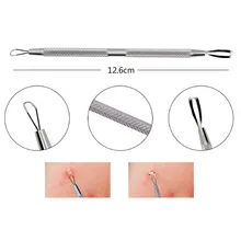 OUTTOP Лидер продаж 8 шт./1 комплект прыщ, шрам, акне удаление акне набор инструментов Профессиональный унисекс из нержавеющей стали July17d