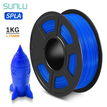 

SPLA Filament 1KG 3D Printer Filament Blue PLA 3d Extruder Plastic 3D Pen Sublimation Diy Print Models Crafts Anti-ultraviolet