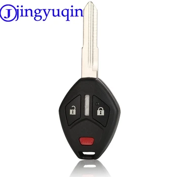 

jingyuqin Remote Car Key Case Shell Fob For Mitsubishi Lancer Outlander Endeavor Galant MIT11R Blade 3 Buttons