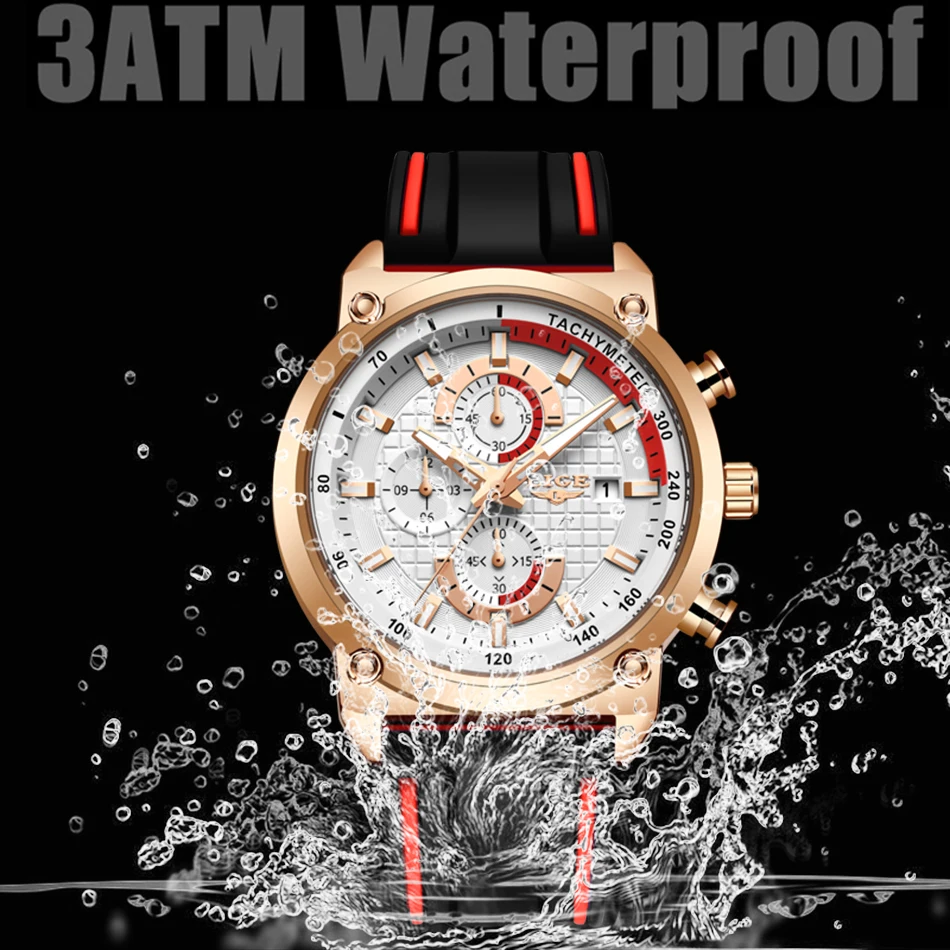 Reloj Hombre LIGE часы мужские s кварцевые часы Топ бренд Роскошные модные спортивные часы водонепроницаемые мужские часы Relogio Masculino+ коробка