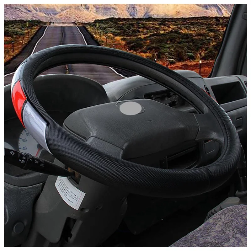 Крышка рулевого колеса автомобиля крышка рулевого колеса противоскользящая для 37-50 см/14,5-19," Автомобиль Стайлинг Авто рулевого колеса автомобиля-крышки