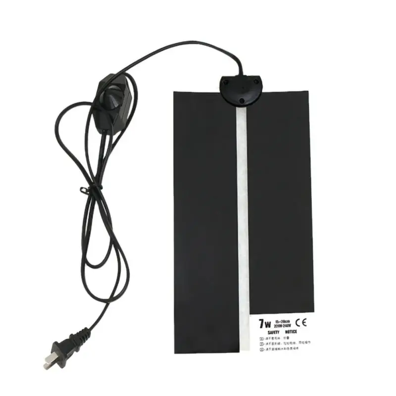 QHeating теплый коврик настраиваемый регулятор температуры инкубатор коврик инструменты Террариум рептилий тепловой коврик 7-45 Вт скалолазание домашних животных