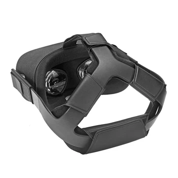 

Sweatproof Comfortable Replacement Parts Cover Soft VR Headset Cushion Foam PU Leather Non Slip Head Strap Pad For Oculus Quest