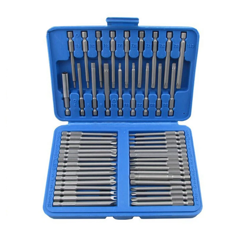 

HHO-Kit 50 In 1 Multifunction Long Batch Head Tsui Electric Screwdriver Pc Phone Camera Toy Repair Hand Tool Set