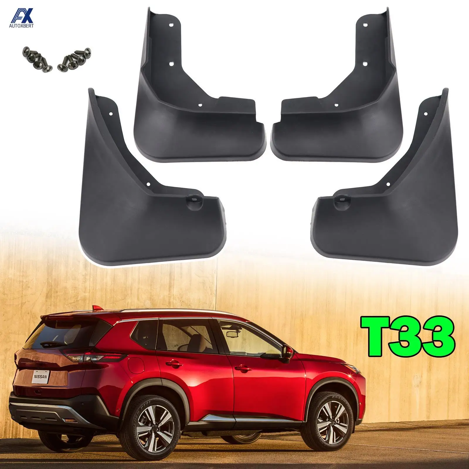 

Набор для Nissan Rogue X-TRAIL XTRAIL T33 2021 2022, Автомобильные Брызговики, брызговики, защитные аксессуары