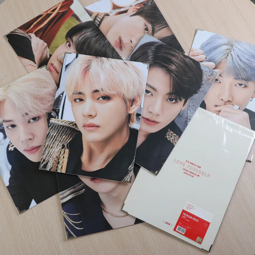 Kpop Bangtan мальчики официальный же пункт Япония рынок фоторамка периферия|Ювелирная