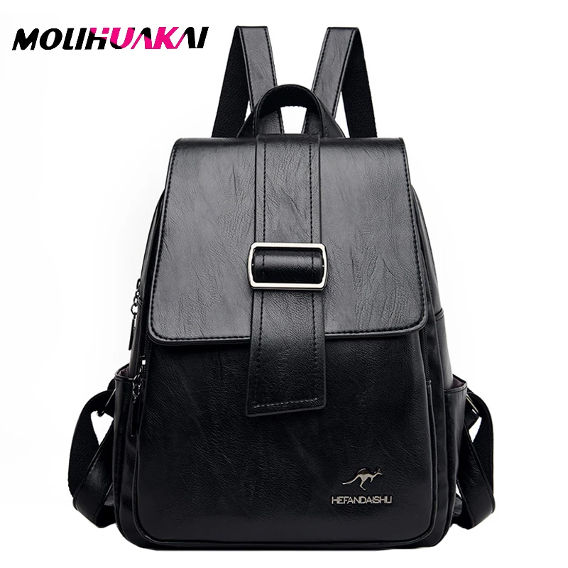 2022 Новый женский рюкзак для школы Sac Femme женские сумки на плечо женщин широкий