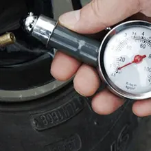 Автомобильный металлический измеритель давления в шинах гоночного автомобиля