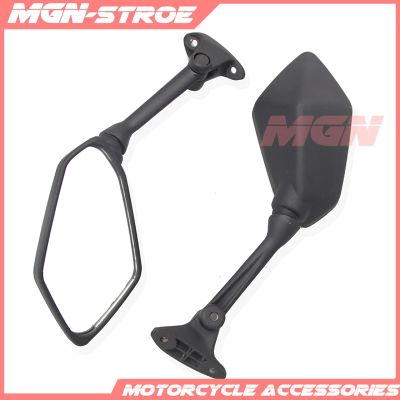 Черные боковые зеркала заднего вида для kawasaki ZX6R ZX 6R 636 ZX600R 2009 2010 2011 09 10 11 12|Боковые и