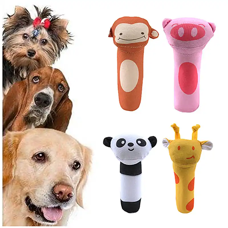 hot dog plush dog toy