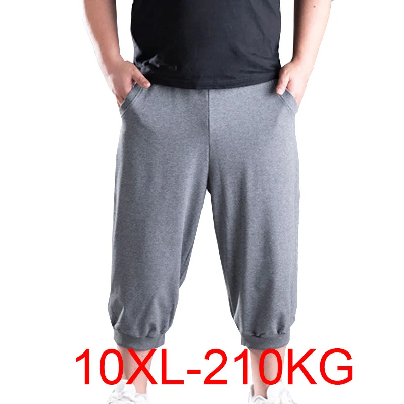 

Брюки мужские большого размера 10XL, талия 185 см, 9XL, весна-лето