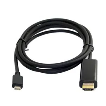 

USB Cable USB 3.1 USB-C Type C to HDMI 4k 2k HDTV Cable for Mac book & Chrombook & XPS13 Laptop 2M 1.8M Black Red
