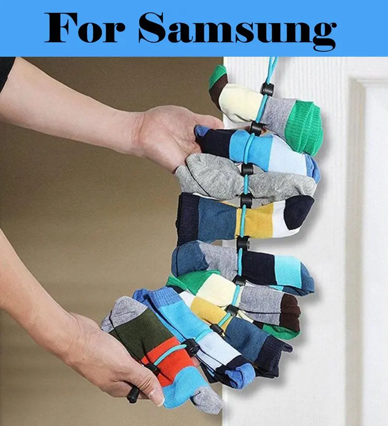 

Underwear Storage Box Adjustable Non-slip Garter Socks Storage Clip For Samsung WF652U2BHWQ WF602U0BHSD/TL WA65H4000HA/TL