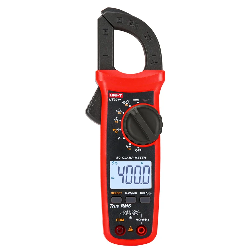 UNI-T AC DC Цифровой клещи мультиметр UT201 + UT202 UT203 ток амперимметрика емкость NCV Ом Hz