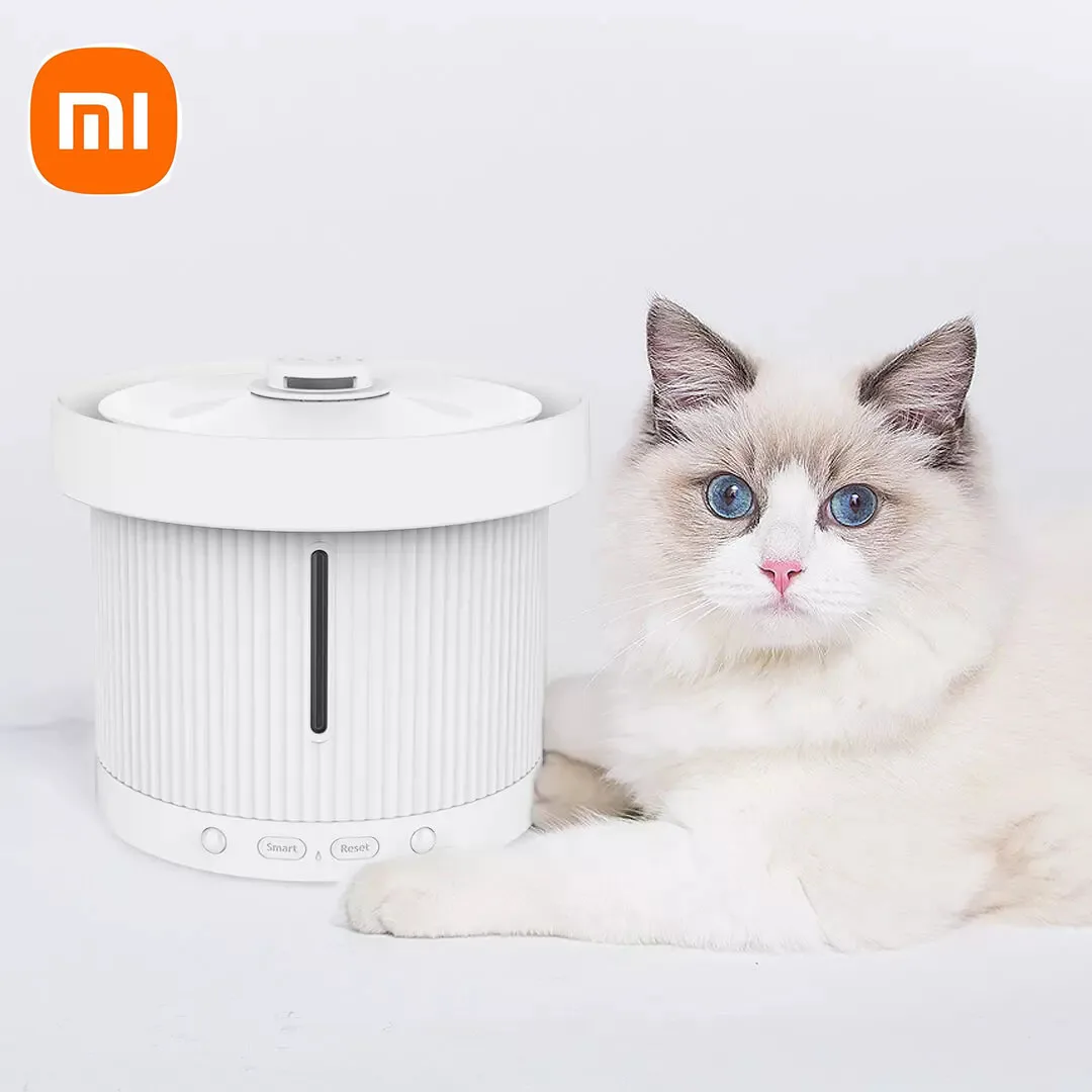 Поилка для животных Xiaomi Mijia Cat диспенсер воды 360 л 5-слойный фильтр открывающийся