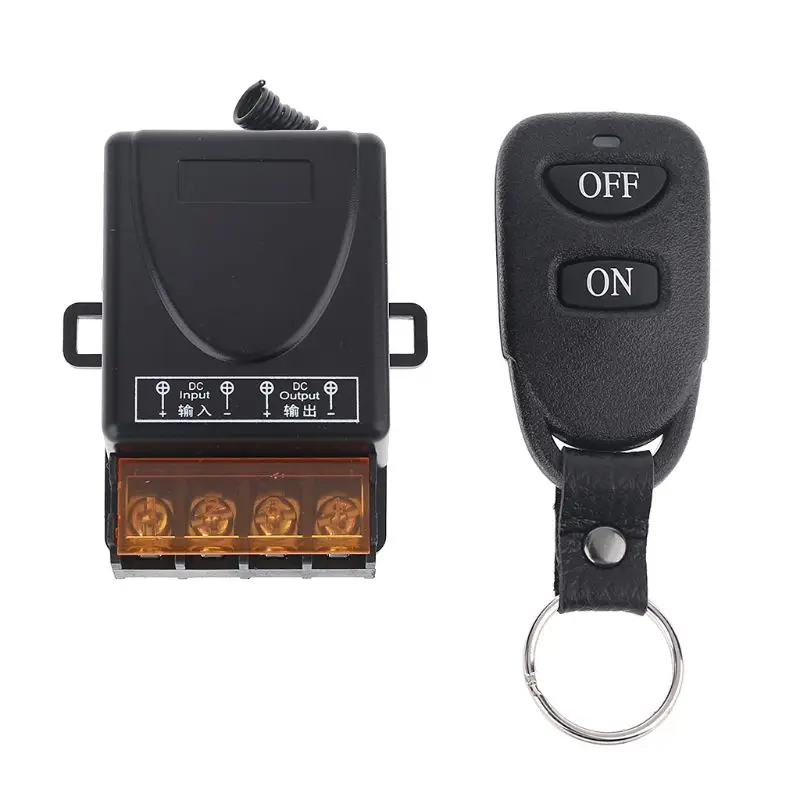 Universal 433mhz DC9V 12V 24V 36V 48V 85V 2CH RF Wireless Remote Control Relay Switch Receiver Transmitter