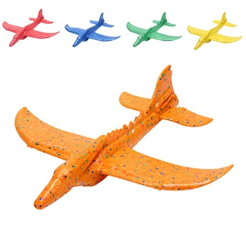 

1PC Hand Throw Flying Glider Planes Toys For Children EPP Aeroplane Model Flying Glider Plane Toys Game