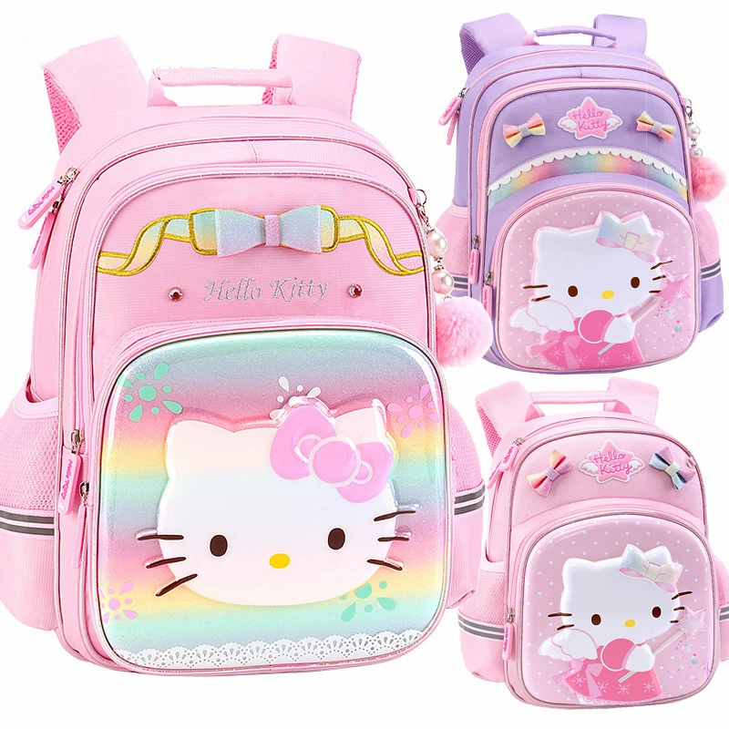 

3D designer Back pack kids Bagpack Sequin school Backpacks Orthopedic Children Rainbow school bags For Girls Schoolbag mochila