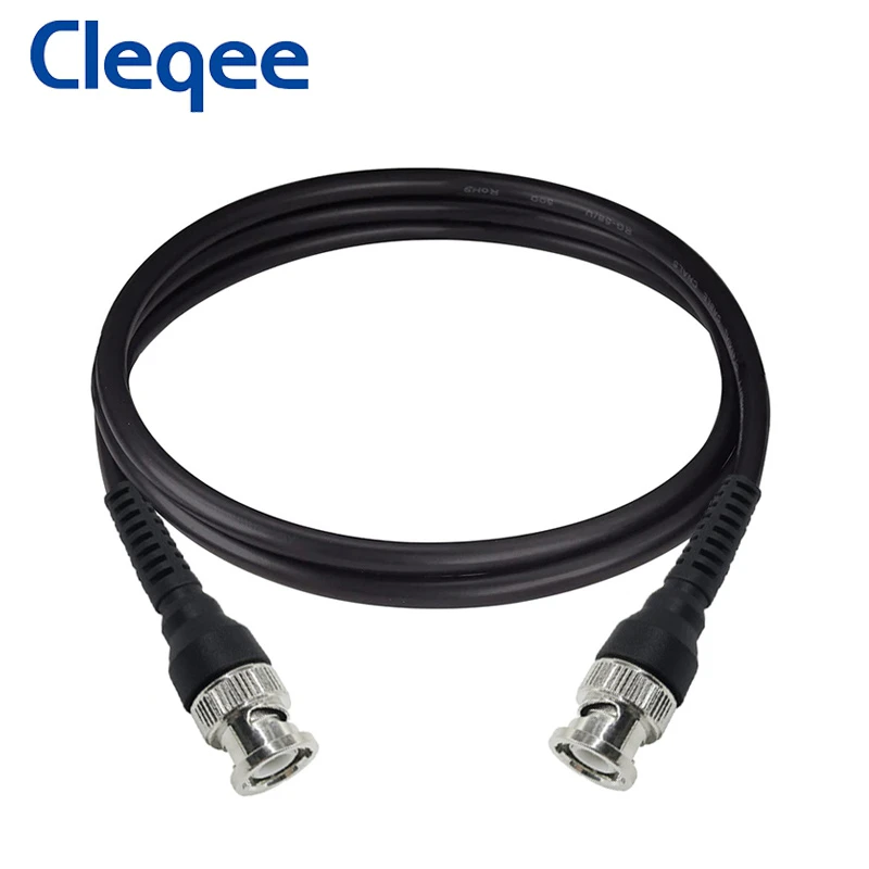 2pcs P1013 BNC Q9 Male Plug Oscilloscope Test Probe Cable Lead 100cm 50ohm Oscilloscope Test Probe Cable Lead 2pcs P1013 BNC Q9 Male Plug Oscilloscope Test Probe Cable Lead 100cm 50ohm Oscilloscope Test Probe Cable Lead