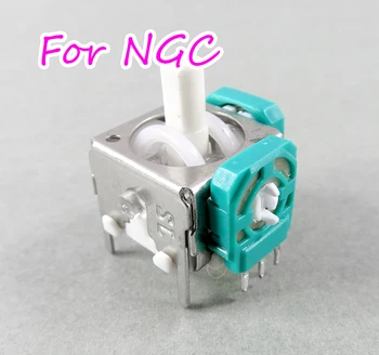 

10pcs 3D Analog Joysticks Sensor Module Stick Replacement Repair Parts Game Accessoires for Nintendo NGC Gamecube Controller