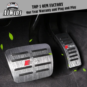 

Aiwins Car styling For Audi A4L A3 Q5L accelerator pedal modified special pedal aluminum alloy accelerator pedal
