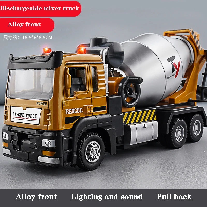 Alloy mixer truck
